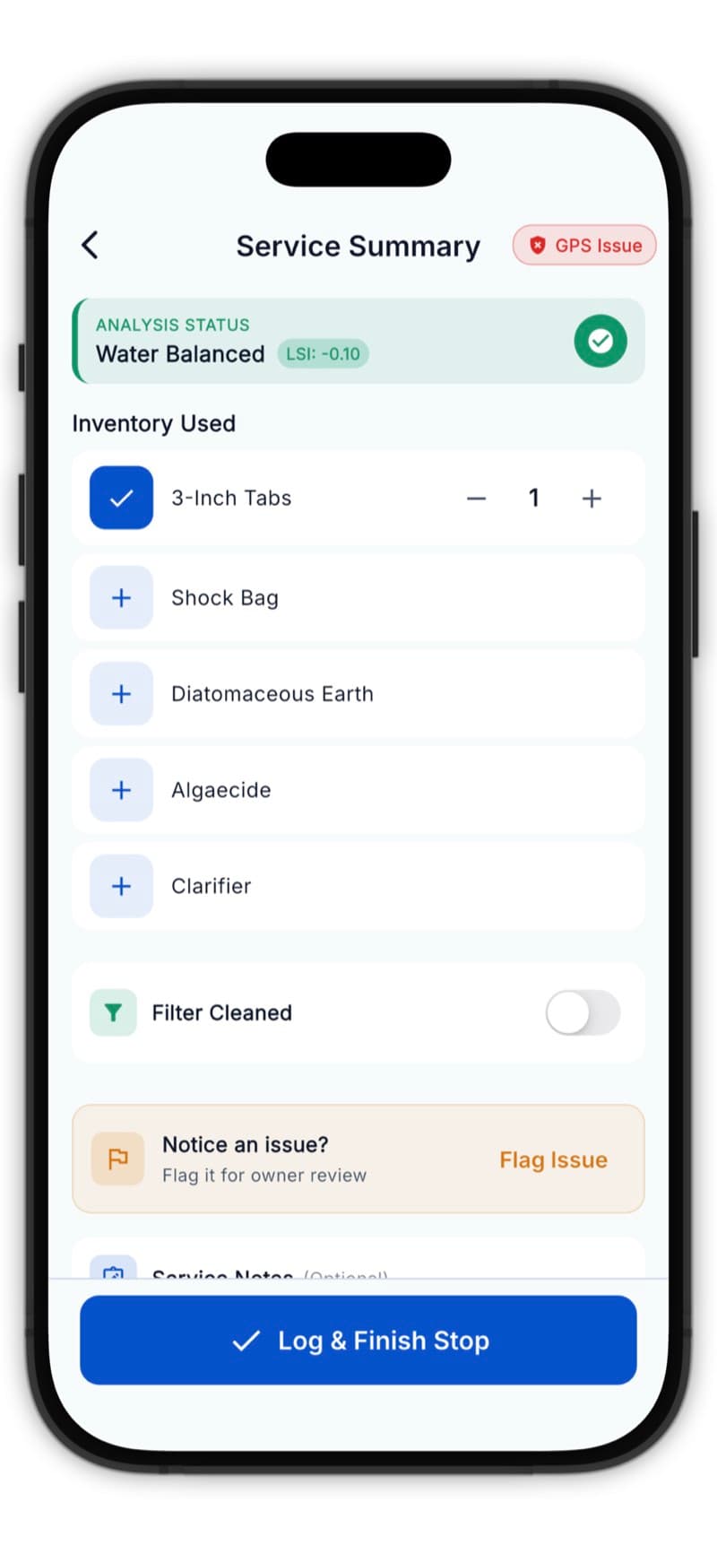9:20 AM — Log What You Used and Finish